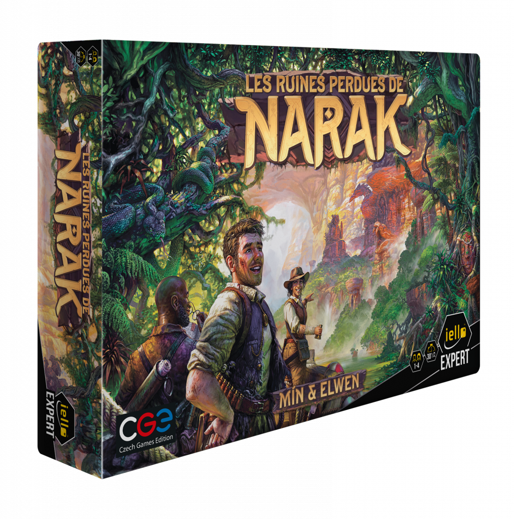 Boîte française de Les Ruines Perdues de Narak